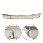 For Ford Fusion Chrome 2010-2012 Front Upper Grill Grille Molding Trim Set 3Pcs