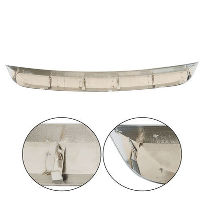 For Ford Fusion Chrome 2010-2012 Front Upper Grill Grille Molding Trim Set 3Pcs
