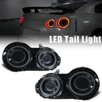 LED Tail Light Rear Lamps Assembly Pair for 2007-2017 for Nissan GTR R35