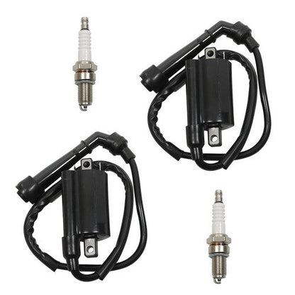 2 x Ignition Coil Spark Plug For VS700 86-87 VS750 88-91 VS800 92-04 33410-38A02