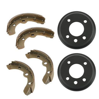 Brake Drums Shoes Kit 1982-1992 For Yamaha G1, G2, G8, G9 Gas/Electric Golf Cart
