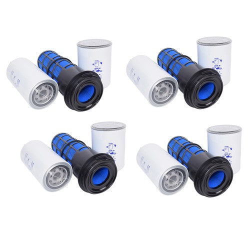 4x Filter Kit For Carrier Reefer 7500 7300 30-01090-05 30-00471-20 30-00463-00
