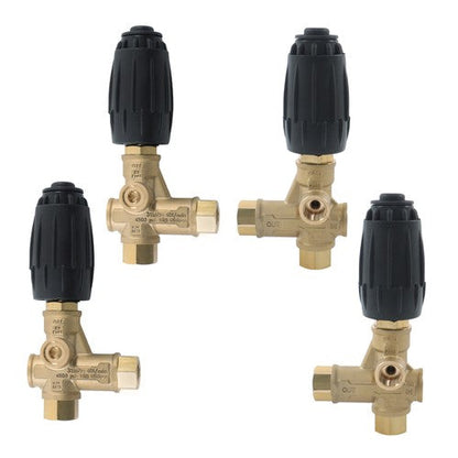 4 Pack Unloader Valve VRT3-310 8GPM 3/8" FNPT 4350PSI Pressure Washer Pump