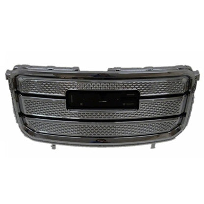 New Fit For GMC Acadia Denali 2013-2016 Bright 84055811 Black Center Mesh Grille