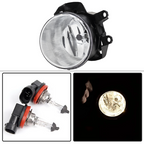 For 2016-2018 Toyota RAV4 Clear Bumper Fog Lights Driving Lamps 16-18 w/Wiring
