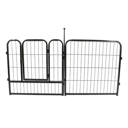 16 Panels 24x24 inch Dog Playpen Crate Fence Pet PlayPen Exercise Cage
