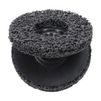 2 Pack 4.5" Spun-Fiber Discs Paint Eater Discs for Rotating Palm Sander