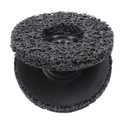 2 Pack 4.5" Spun-Fiber Discs Paint Eater Discs for Rotating Palm Sander