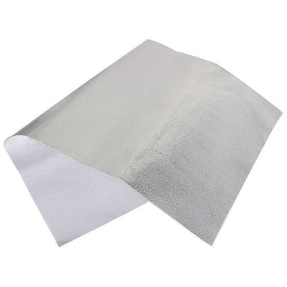 24 x 12 x 0.04 inches ，Adhesive Backed Aluminized Heat Barrier, 13575