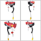 1760lbs Wired Remote Control Winch Overhead Crane Electric Wire Hoist