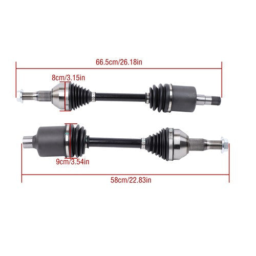 For Buick Chevrolet Oldsmobile Pontiac 3.8L1998-2011 2* CV Axle Assembly Front