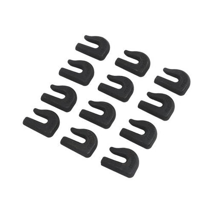 12 Pack 3/8" Weld On Grab Hook 6600lbs Heavy Duty G70 Forged Grab Chain Hooks