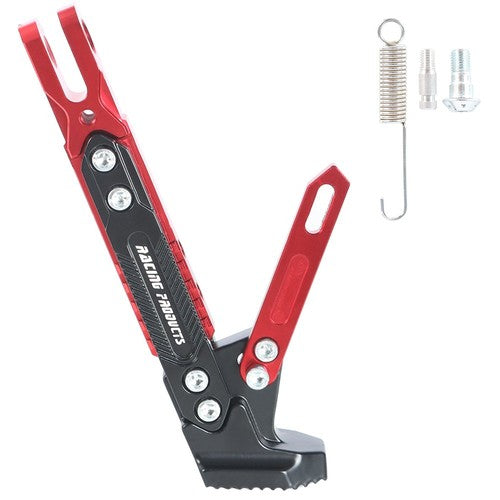 CNC Adjustable Motorcycle Kickstand Foot Side Support Stand Aluminum Alloy