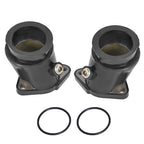 2PC Carburetor Carb Intake Manifold Boot Pipe For Honda Rebel CA250 CMX250