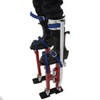Adjustable Height Drywall Stilts Aluminum Tool For Painting Painter Red 18"-30"