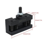 For Lathe Tools Machifit 250-201XL Quick Change Turning and Facing Post Holder