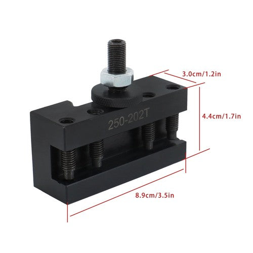 For Lathe Tools Machifit 250-201XL Quick Change Turning and Facing Post Holder