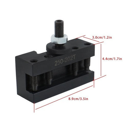 For Lathe Tools Machifit 250-201XL Quick Change Turning and Facing Post Holder