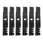 For Kubota 60" Decks RCK60P-1200Z 396-816 K5955-97530 6 Pcs Blades K5955-34360