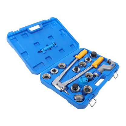 Includes 3/8'' To 1-5/8'' Tube Swaging Set High Quality HVAC Tubing Expander Kit