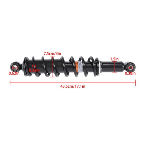 Rear Monotube Shocks 62100-38F00-019 For Suzuki Eiger 400 & King Quad 400 ATV