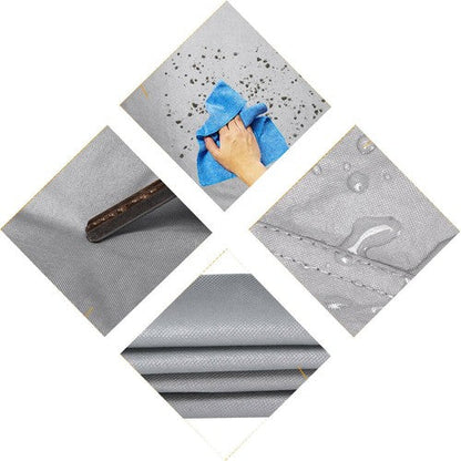Boat Cover Waterproof Trailerable Pontoon Fabric Gray 21-24FT