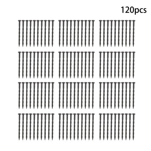 L-shaped Landscape Edging Border Kit 100' No-Dig Garden 1.5" Edge Lawn Border