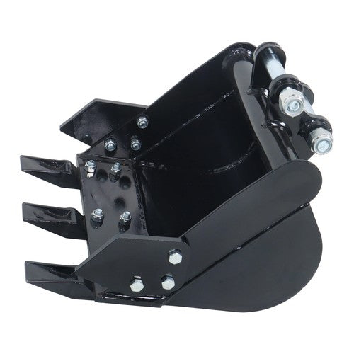 New Mini Excavator 400mm Tooth Bucket Digger Machine Attachment With Teeth