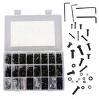 1625PCS Screws Bolts and Nuts Assortment Kit, M2 M3 M4 M5 Nut Bolt Assortment