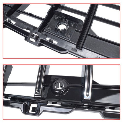 For Mercedes Benz C200 C300 W/AMG Line C43 AMG 2022+ Chrome Front Bumper Grille