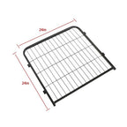 24 Panels 24x24 inch Dog Playpen Crate Fence Pet PlayPen Exercise Cage