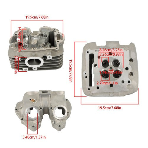 12200-KCY-670 Cylinder Head for Honda Sportrax 400 XR400R TRX400EX 1996-2014