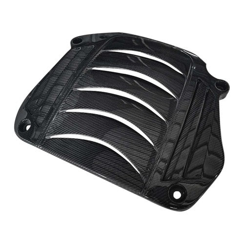 Real Carbon Fiber Shutters Engine Hood Cover for Nissan GT-R R35 2009-2020