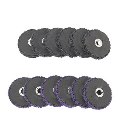 Diamond Grinding Discs for Metal and Wood 12 Pack: 4 x 5/8"  (6 Black, 6 Purple)