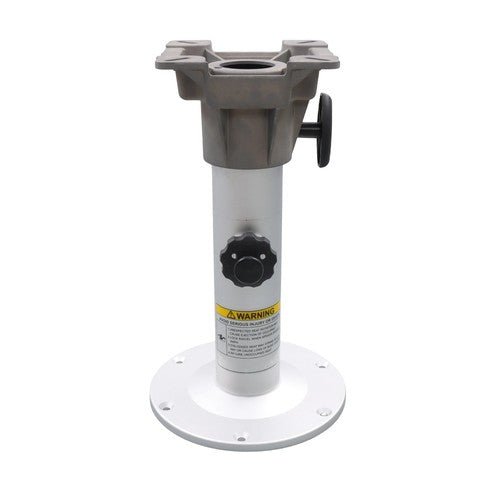 Aluminum Height 13"-19" Locking Boat Seat Pedestal Adjustable Boat Seat Mount