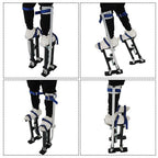 18"-30" Stilt Aluminum Alloy Stilts Adjustable Drywall Stilt Painting Tool Black