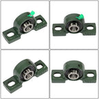 6�� UCP204-12 Pillow Block Mounted Ball Bearing 3/4" Bore Cast Iron Base