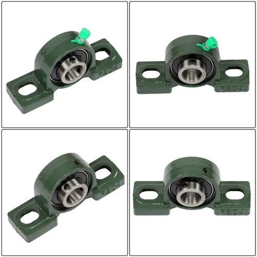 6× UCP204-12 Pillow Block Mounted Ball Bearing 3/4" Bore Cast Iron Base