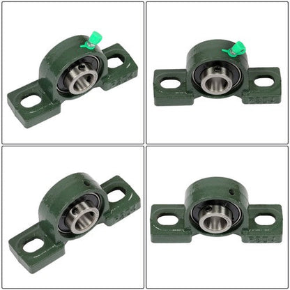 6× UCP204-12 Pillow Block Mounted Ball Bearing 3/4" Bore Cast Iron Base