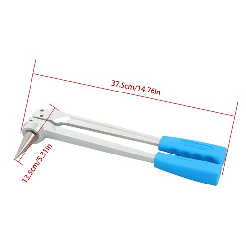 Precision Manual PEX Pipe Expander Tool Kit Expansion Heads W/ 3/8",1/2",3/4",1"
