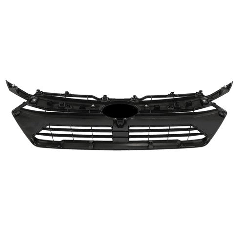 Front Bumper Upper Grill Glossy Black Plastic Suitable For Subaru Crosstrek 2024