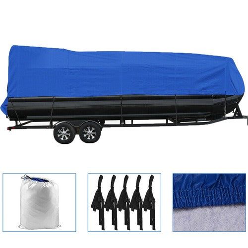 17-20Ft Boat Cover Pontoon Heavy Duty Rain Snow Dust Resistant Protection USA