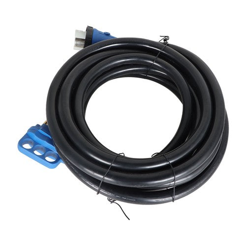 RV Extension Cord 50Amp 25FT Power Inlet Box Combo Kit Twist Lock+LED NEMA14-50P