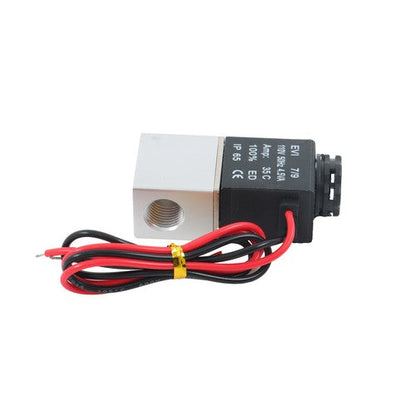 1/4 Inch Fast Closing Zero Differential Air Water Electric Solenoid Valve 110VAC