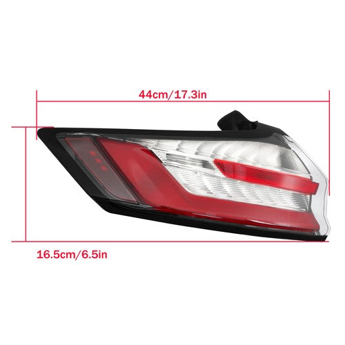 Rear Passenger+Driver Side Tail Lights For Ford Edge SE SEL 2019-2023 Outer Lamp