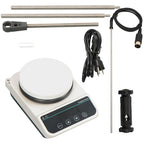Magnetic Hotplate Stirrer with Temp Probe Bracket Speed 50-1500rpm Capacity 3L
