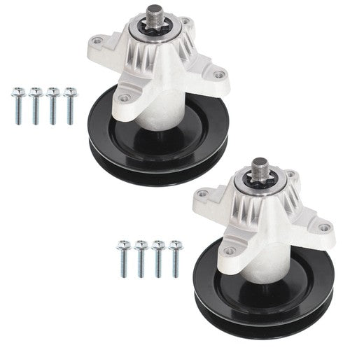 2 Pack Spindle Assembly W/ Bolt For MTD 918-04197 918-0324 918-04197b 42" Decks