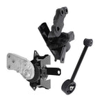 1092A096 New 3PCS Engine Motor Mount Set For 14-22 Mitsubishi Mirage G4 L3 1.2L