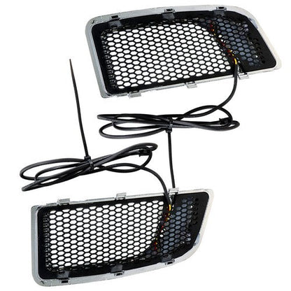 Fairing Lower Grill LED Turn Signal Running Light  For Electra Glide  2014-2020