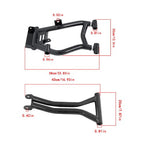 Rear Arched Rear 1.5" Offset A-Arms For Polaris RZR 800 4/800 S (2009-2014)